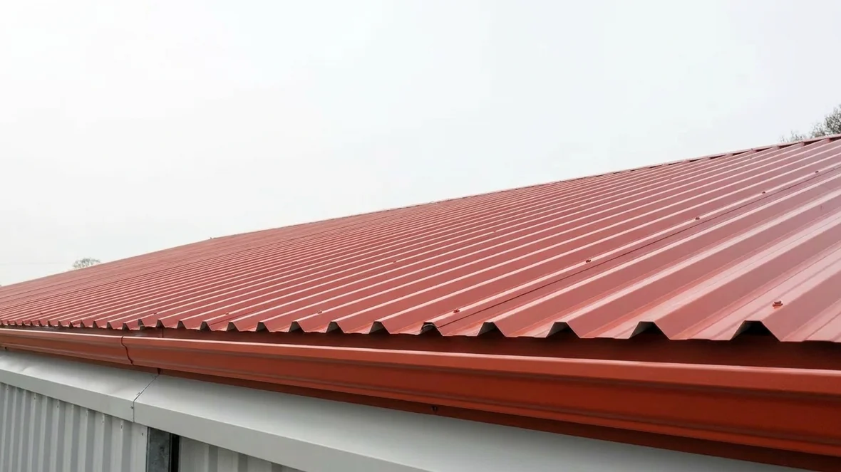 Finished sheet lap detail after cut edge corrosion treatment near Hereford