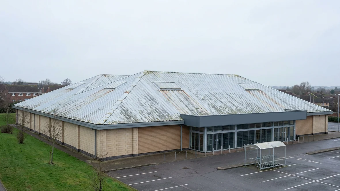 supermarket roof coating Exeter Devon