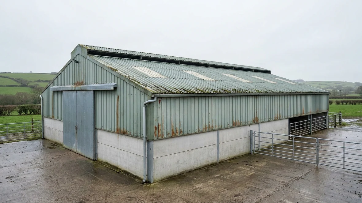 agricultural roof and wall coating Carmarthenshire