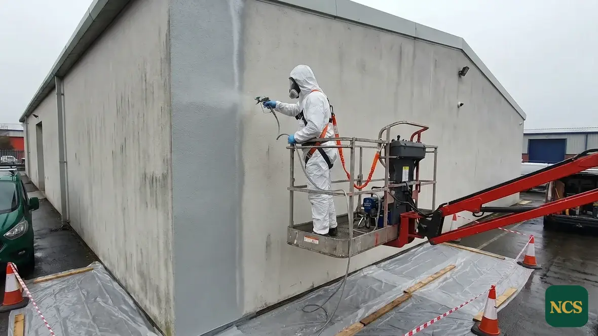 National Coating Specialists team working on site