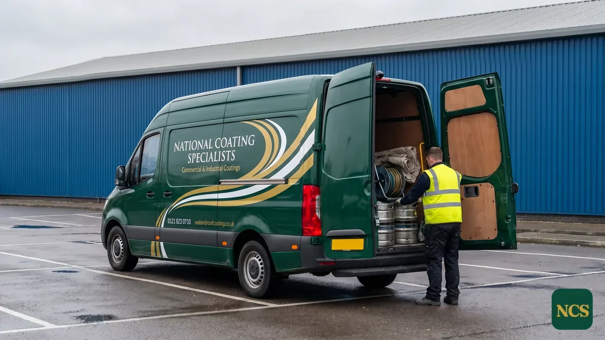 Loading up for the next job