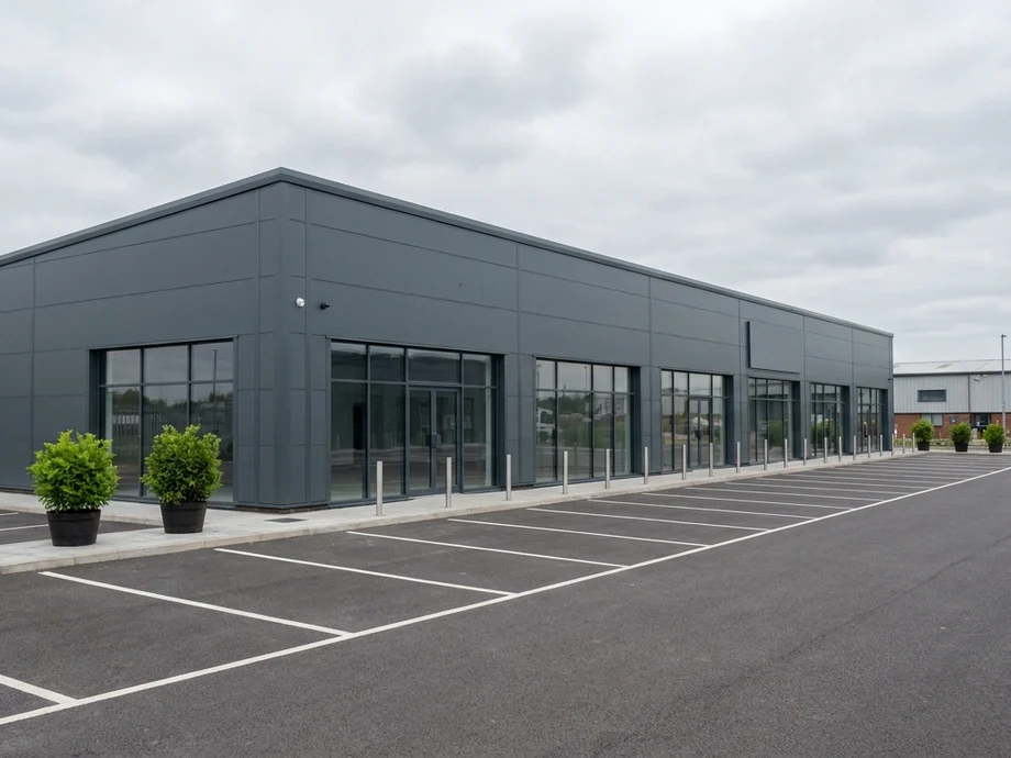 Retail park unit