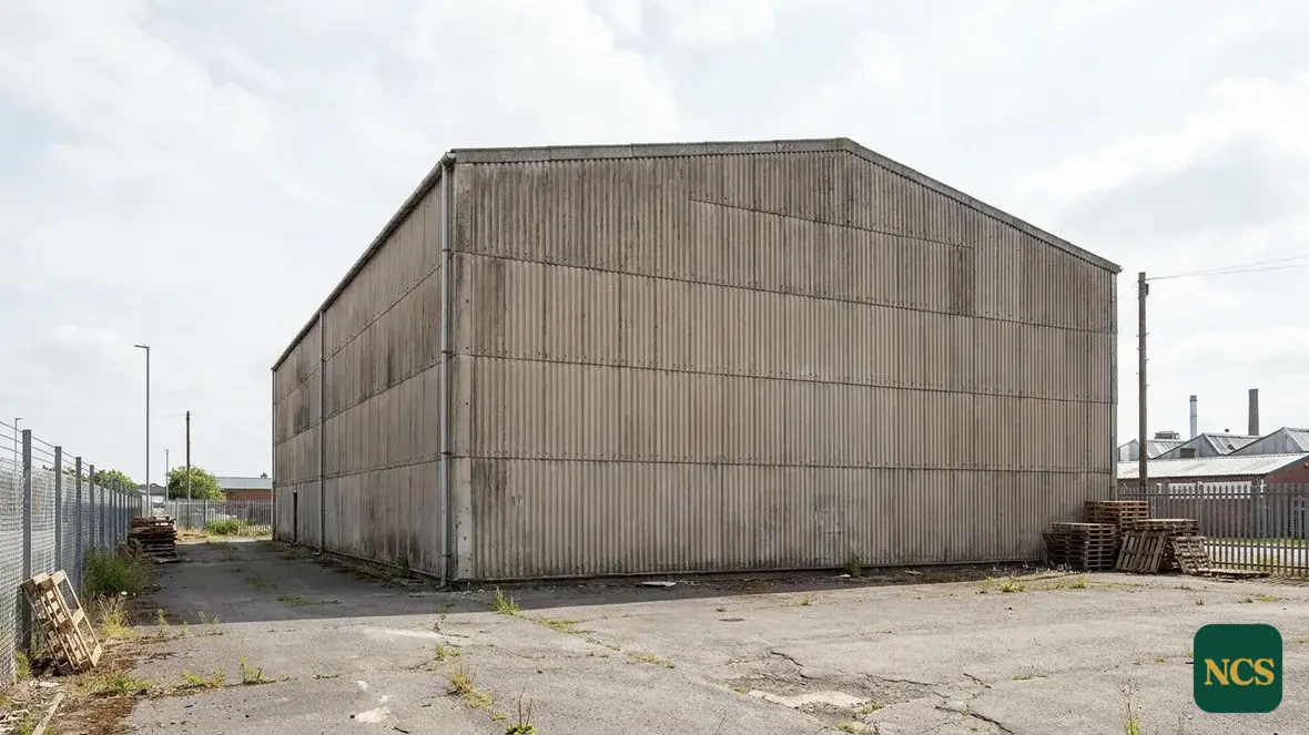Cladding spraying near Swindon