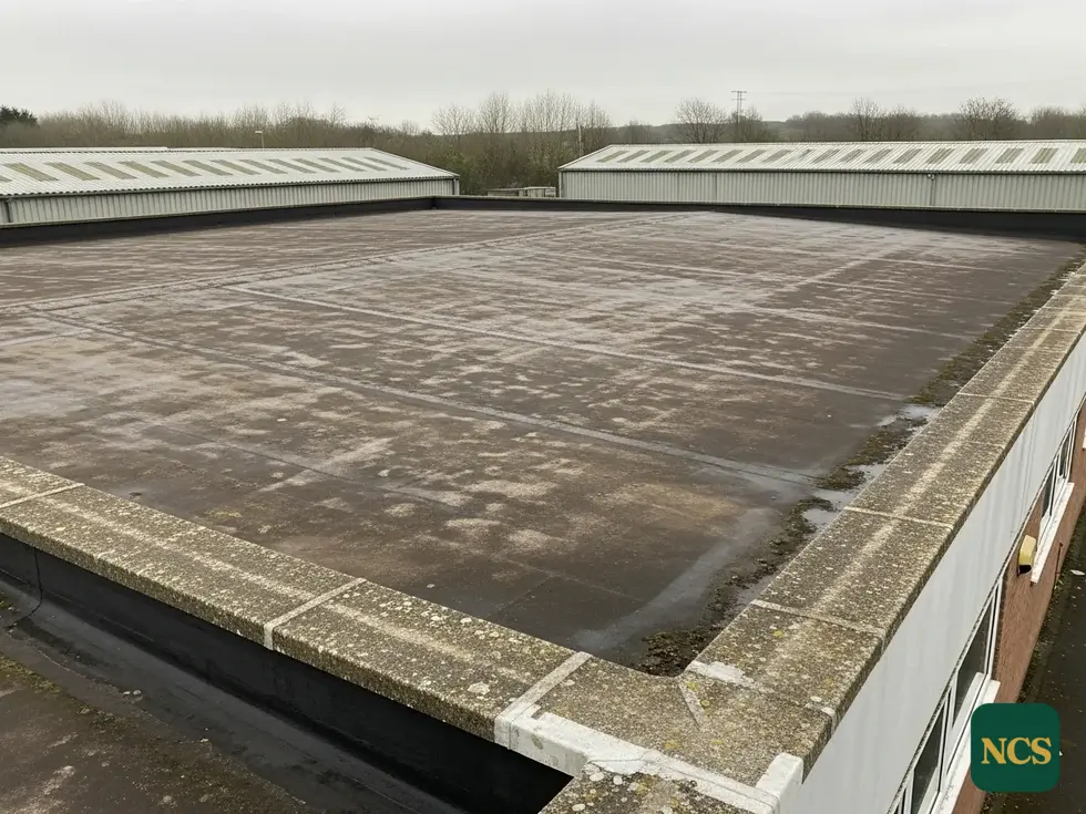 Commercial Roof Coating Ipswich on a Ipswich building