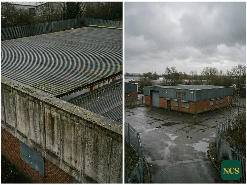 Commercial Roof Coating Wolverhampton on a Wolverhampton building