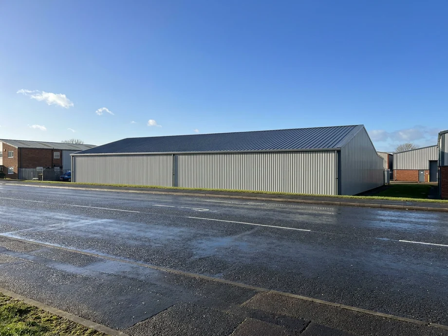 Commercial Roof Coating Ripon on a Ripon building