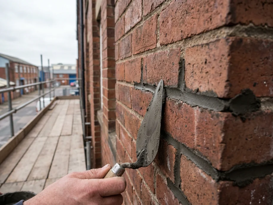 How render repairs are treated before coating