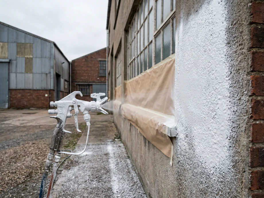 How commercial wall coatings are specified