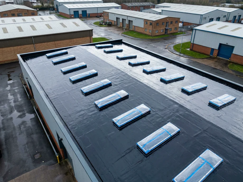How long commercial roof coating takes